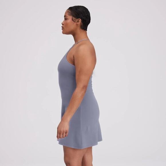 girlfriend collective Naomi Workout Dress Sea Glass 4XL - Picture 3 of 9